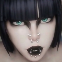 Goth Madeline Nude